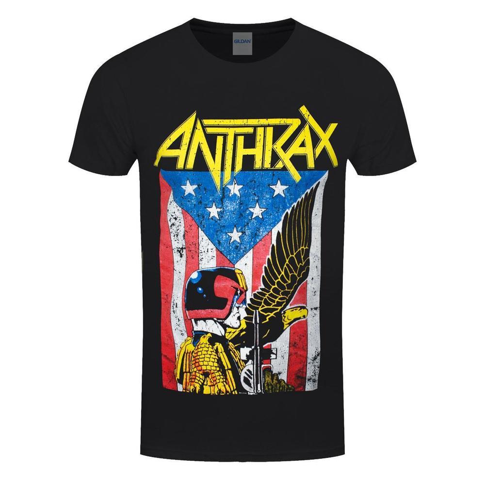 Anthrax Dread Eagle Mens Black Tshirt